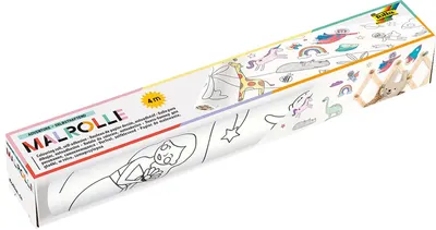 Rolă de autocolante pentru colorat Folia - 4 m