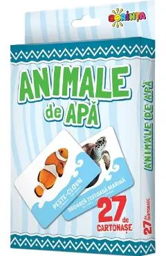 Animale de apa. 27 de cartonase