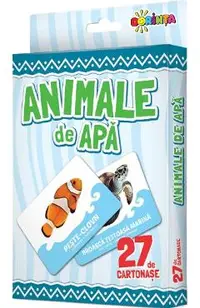 Animale de apa. 27 de cartonase