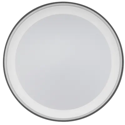 Plafoniera LED dimabila CCT cu telecomanda, neagra, 45W, 3000/4000/6000K, 220-240V AC, IP20