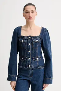 Gestuz cămașă pentru femei, din denim