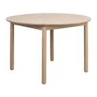 Masă de dining rotundă extensibilă din lemn de stejar ø 120 cm Derrymore – Rowico