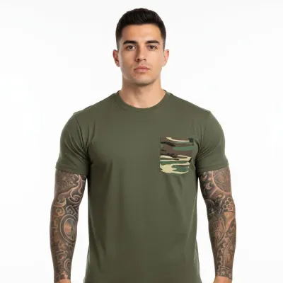 Tricou army OD Green Camo Fostex Garments® - S