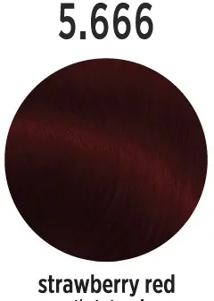 Vopsea de par Profesionala ELEMENT Strawberry Red 5.666 - 100Ml