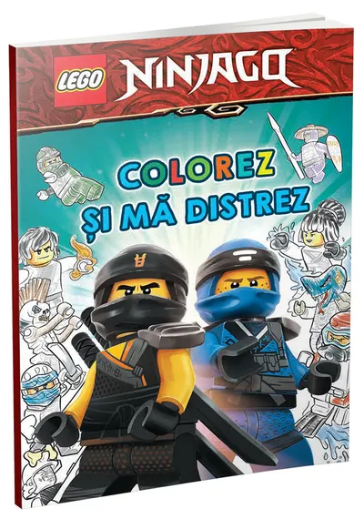Colorez si ma distrez Ninjago (carte de colorat)