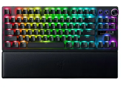 Tastatură mecanică Razer - Huntsman V3 Pro Tenkeyless, optică, RBG, negru