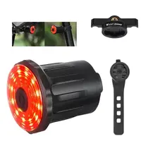 Lumină bicicletă oraș led încărcare usb negru