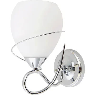 Aplica Maky Crom+Alb 1xE27 60W
