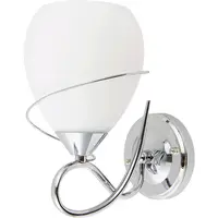 Aplica Maky Crom+Alb 1xE27 60W
