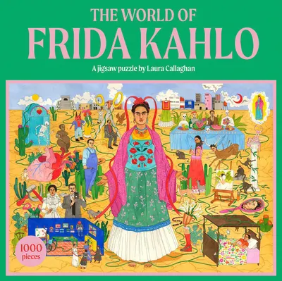 Puzzle Galison din 1000 de piese - World of Frida Kahlo