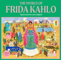 Puzzle Galison din 1000 de piese - World of Frida Kahlo