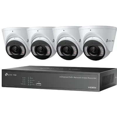 Tpl Vigi 4 Ch Poe+ Nvr Kit Tp-Link Vigi Nk4p-T4425-2t