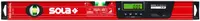 Nivela digitala cu bula ( Boloboc ) cu profil tubular RED Digital, 120cm - Sola-01731401