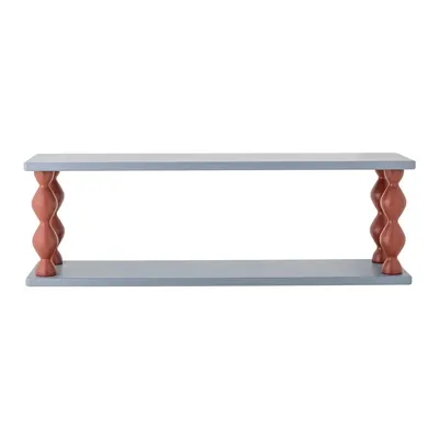 Raft de copii albastru etajat 80 cm Bibiola – Bloomingville Mini
