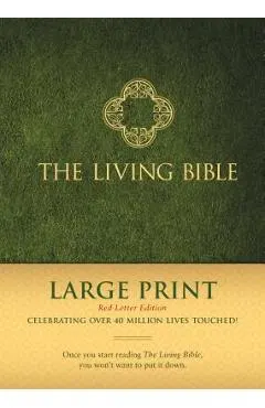 The Living Bible Large Print Red Letter Edition