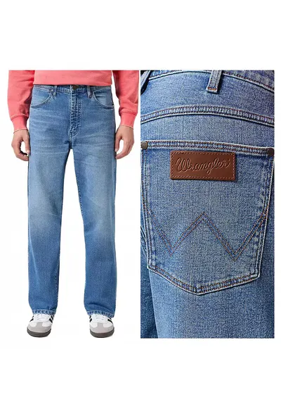 Blugi Barbati - Redding - W30-L30 USA - Albastru - Bumbac - Design Clasic Casual - Ideal Pentru Uz Zilnic - Material Premium Confortabil - Aspect Denim Modern - 5 Buzunare - Fermoar