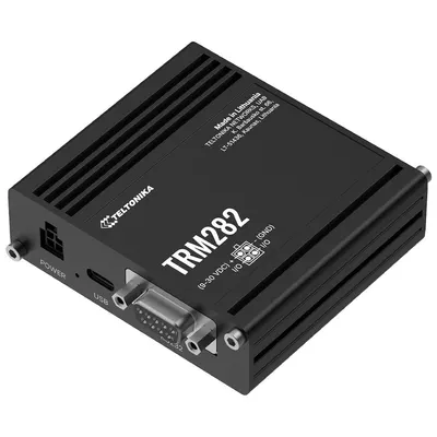Modem industrial 4G LTE Cat4 Global Teltonika TRM282, 2x antene mobile, GNSS, slot SIM, USB-C, RS232, 150 Mbps