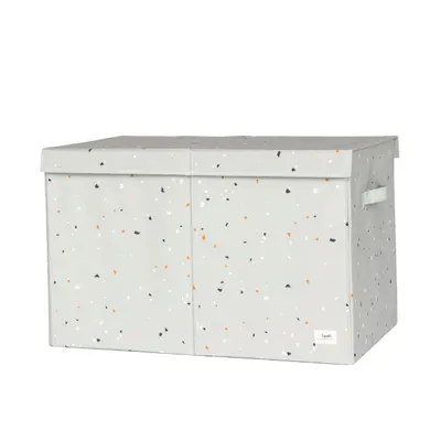 Cufar pliabil pentru camera copiilor, 3 Sprouts, material reciclat, Terrazzo Verde