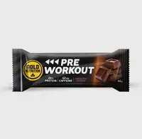 Baton energizant si proteic cu ciocolata, GoldNutrition, Pre Workout Bar, 46 g
