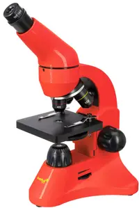 Microscop Levenhuk - Rainbow 50L PLUS, 64–1280x, Orange
