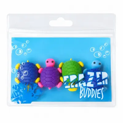 Set radiere colecționabile, Erazer Buddies, broscuțe țestoase