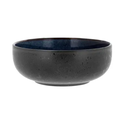 Bol mic negru/albastru pentru ramen din gresie Gastro Dark Blue/Black – Bitz