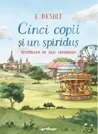 Cinci copii și un spiriduș - Paperback brosat