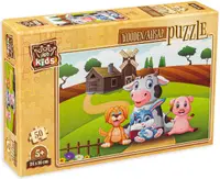 Puzzle din lemn Art Puzzle din 50 de piese - La ferma