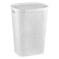 Coș de rufe alb din plastic 60 l Infinity – Curver