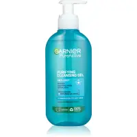 Garnier Pure gel de curățare pentru ten acneic 200 ml