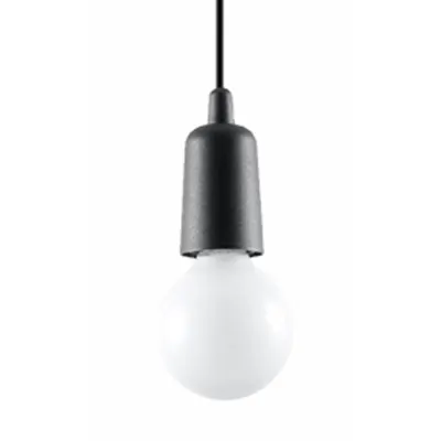 Lampa suspendata DIEGO 1 negru