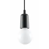 Lampa suspendata DIEGO 1 negru