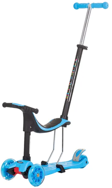Trotinetă pentru copii 3 în 1 Chipolino - Multi Plus, albastră