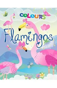 Flamingos colours: Bleu