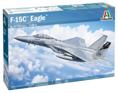 Model asamblabil Italeri Militari: Avioane - Vânător american McDonnell Douglas F-15C Eagle