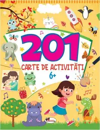 201 carte de activități 6+ - Paperback brosat - Dreamland Publications