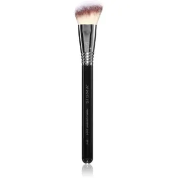 Sigma Beauty Face F43 Soft Angled Cheek pensulă teșită pentru fardul de obraz
