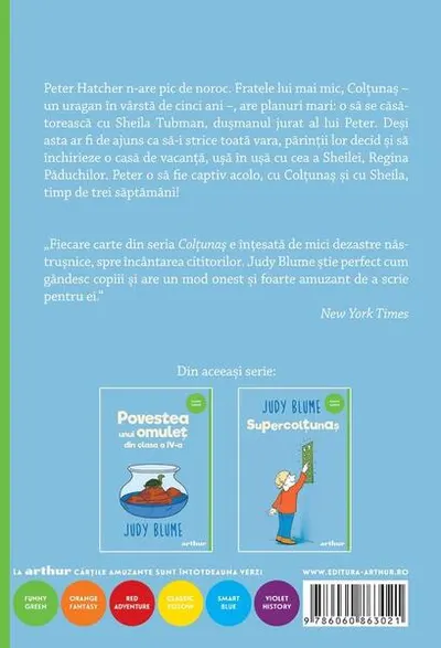 Mania Colțunaș (Vol. 3) - Paperback brosat - Judy Blume