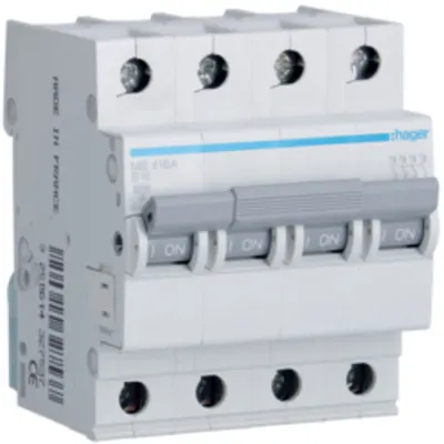 Disjunctor 4P, 13A, 6kA, B, 4M