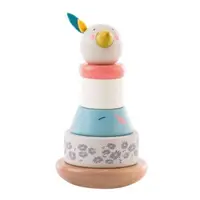 Jucarie de stivuit din lemn, gasca olga, moulin roty