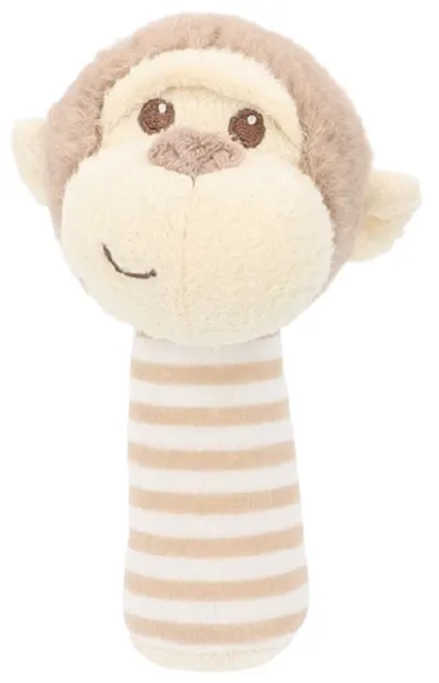 Zrănitoare Keel Toys Keeleco - Maimuță, stick, 14 cm