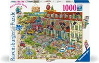 Puzzle Ravensburger din 1000 de piese - Stația de odihnă 2: Hotelul