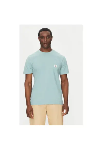 Tricou barbati EQYZT08035-BGW0 - Bumbac - Albastru deschis - Albastru deschis
