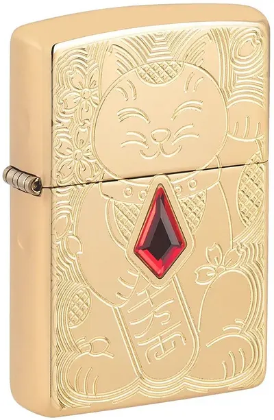 Brichetă Zippo Armor - Lucky Cat Design