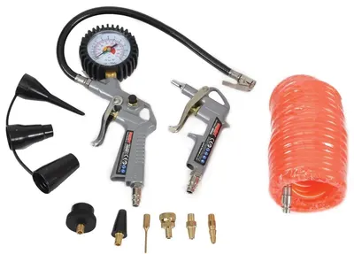 Set accesorii compresor Hecht - 002026, 10 bucăți