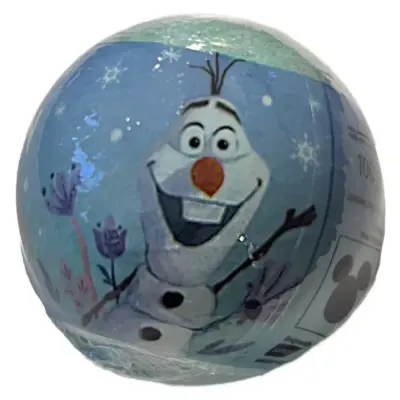 Disney Frozen Bila efervescenta pentru baie 100 g Apple