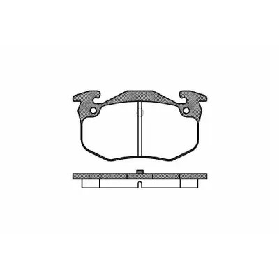 Set placute frana, frana disc REMSA 0144.60