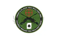 Patch velcro 3d SNIPER - FOREST