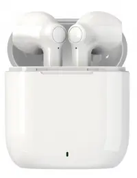 Căști wireless Denver - TWE-39W, TWS, alb