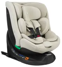 Scaun auto KikkaBoo - i-Van, 360°, IsoFix, i-Size, 40-150 cm, Light Beige